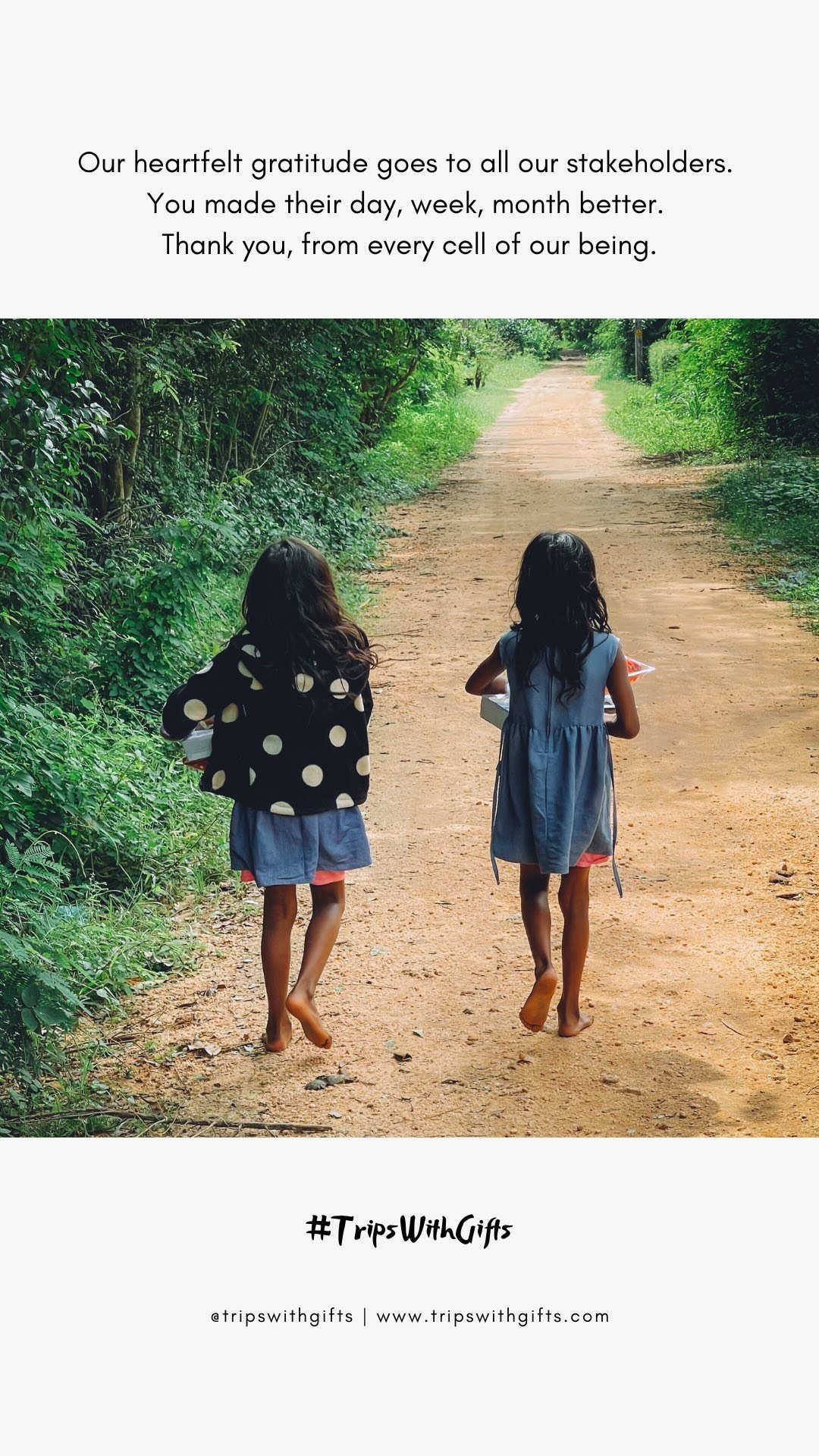 Journeys and trips with volunteers who joined along the way